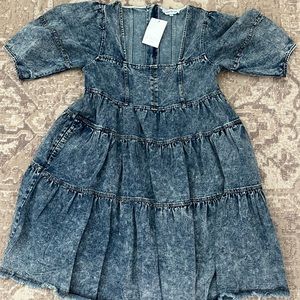 Zoco Denim Dress size Small NWT